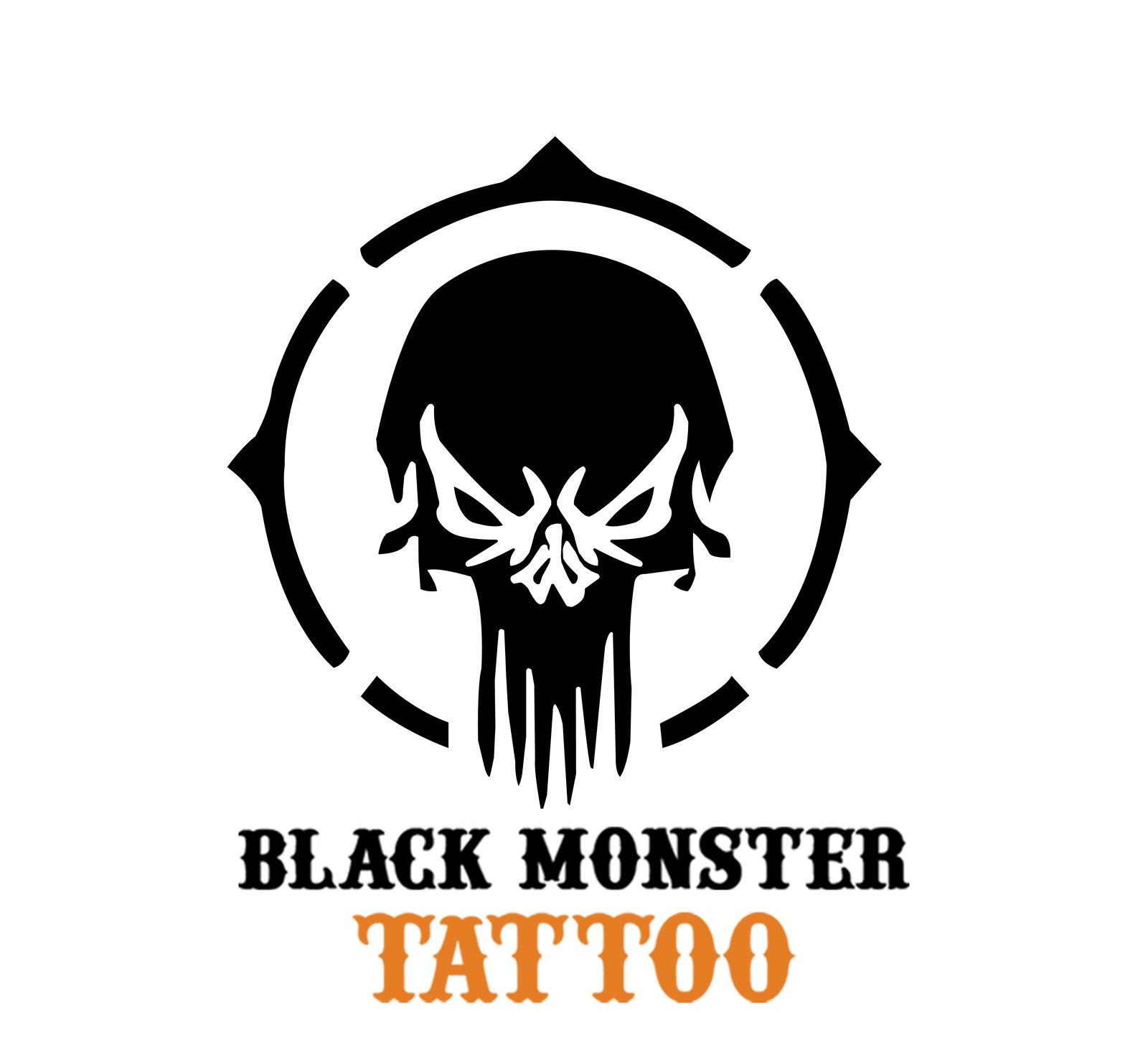 Black Monster Tattoo